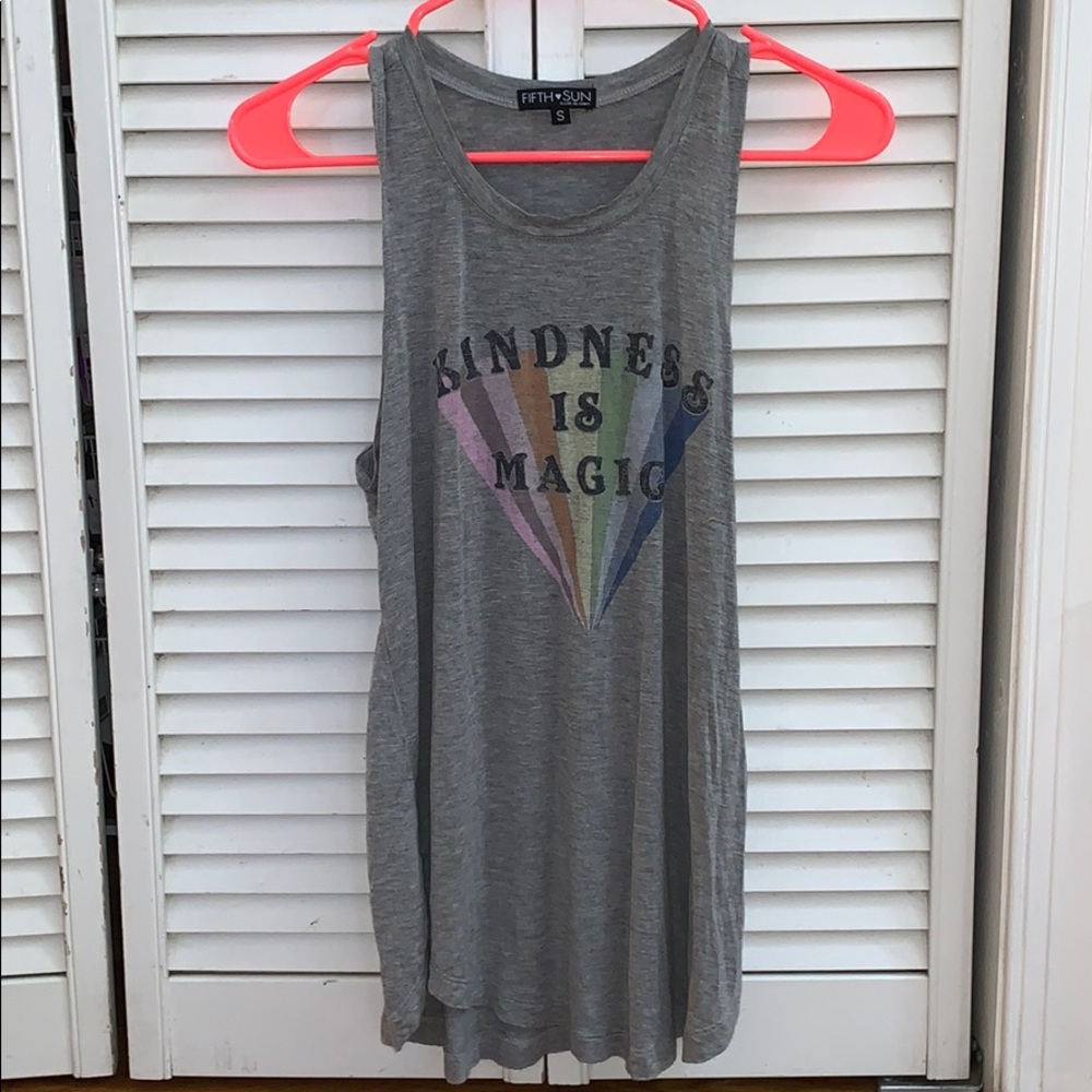 Kindness is magic tank top!